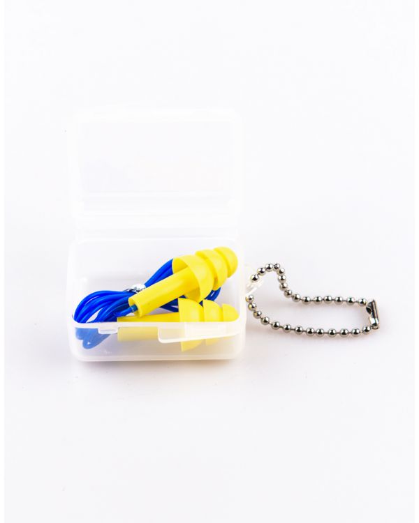 Silicone earplugs with cable and box EC-2001C+BOXB