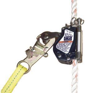 Rope holding device For ropes with a diameter of 16 mm.